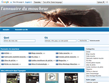 Tablet Screenshot of lannuairedumoucheur.com